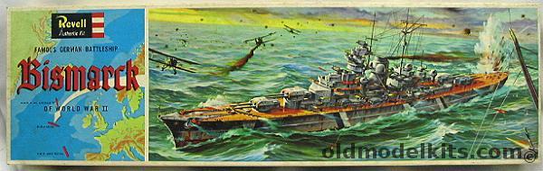 Revell 1/570 Bismarck German Battleship, H350-200 plastic model kit